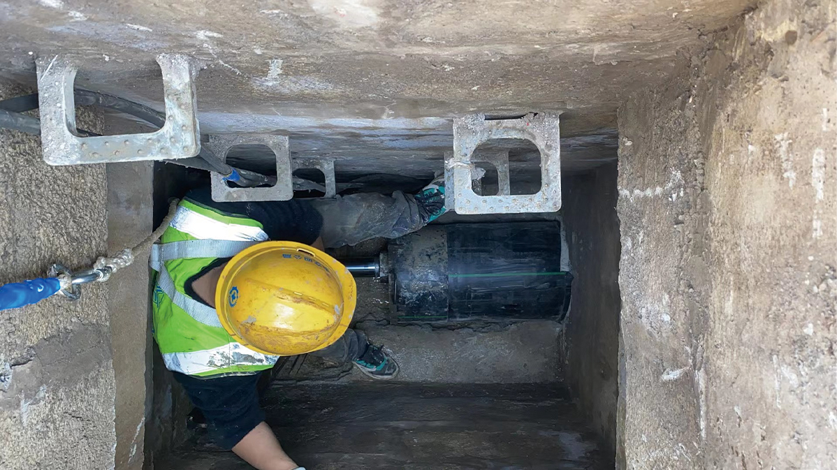 金山HDPE短管内衬法